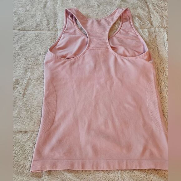 AVIA Active Rackerback Tank Top, Pink Size Medium - Picture 2 of 3